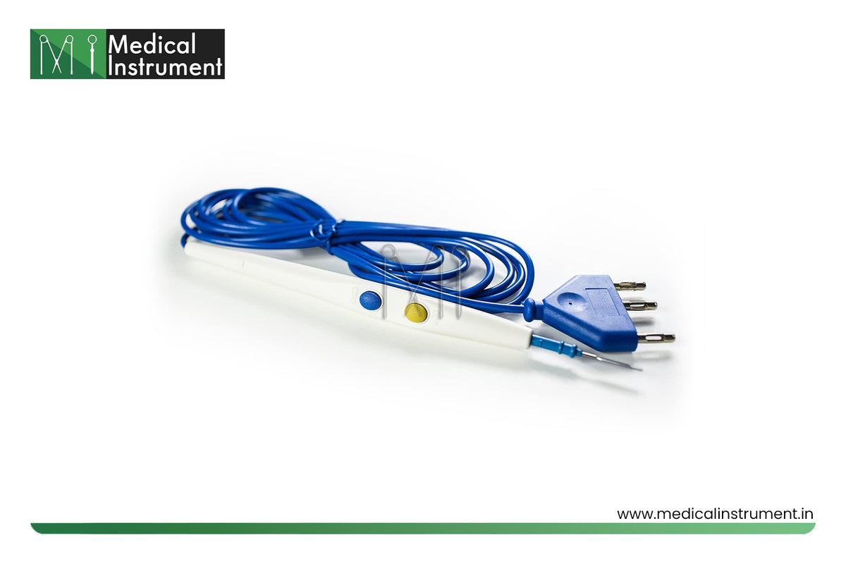 Disposable Electrosurgical Cautery Pencil, Hand Switch, 3m Cable, Sterile EO - Pack 2pcs