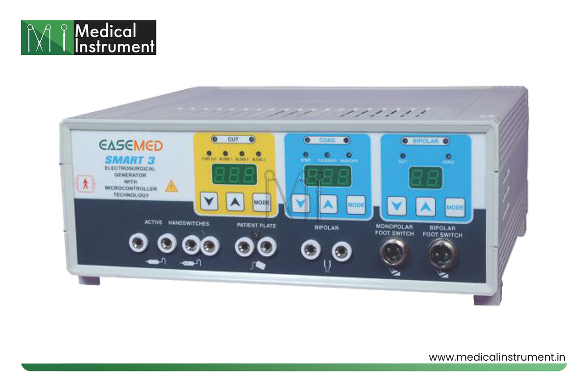 EASEMED | Laparoscopic SMART 3 300W Digital Cautery Electro Surgical Unit With Standard Accessories | 1 Year Warranty