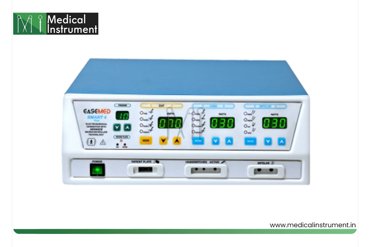 EASEMED | Laparoscopic SMART 4 Plus Advance 400W Electro Surgical Unit With Standard Accessories | 1 Year Warranty