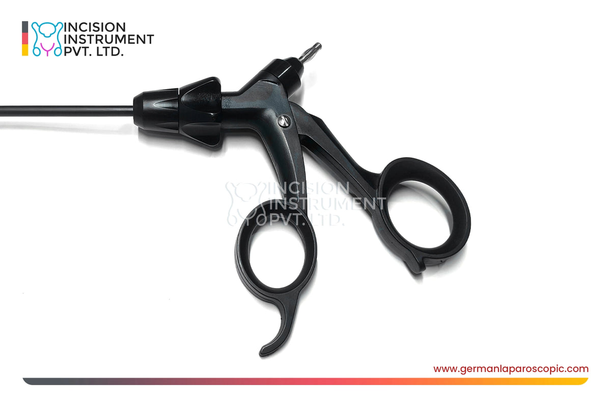 Karl Storz Type German Laparoscopic Curved Metzenbaum Scissor 5mm × 330mm