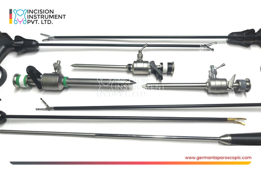 13pcs Karl Storz Type German Laparoscopic Instrument Set 5mm x 330mm
