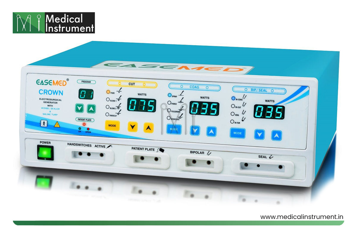 EASEMED | Laparoscopic Crown Bipolar – TUR Electro Surgical Unit With Standard Accessories | 1 Year Warranty