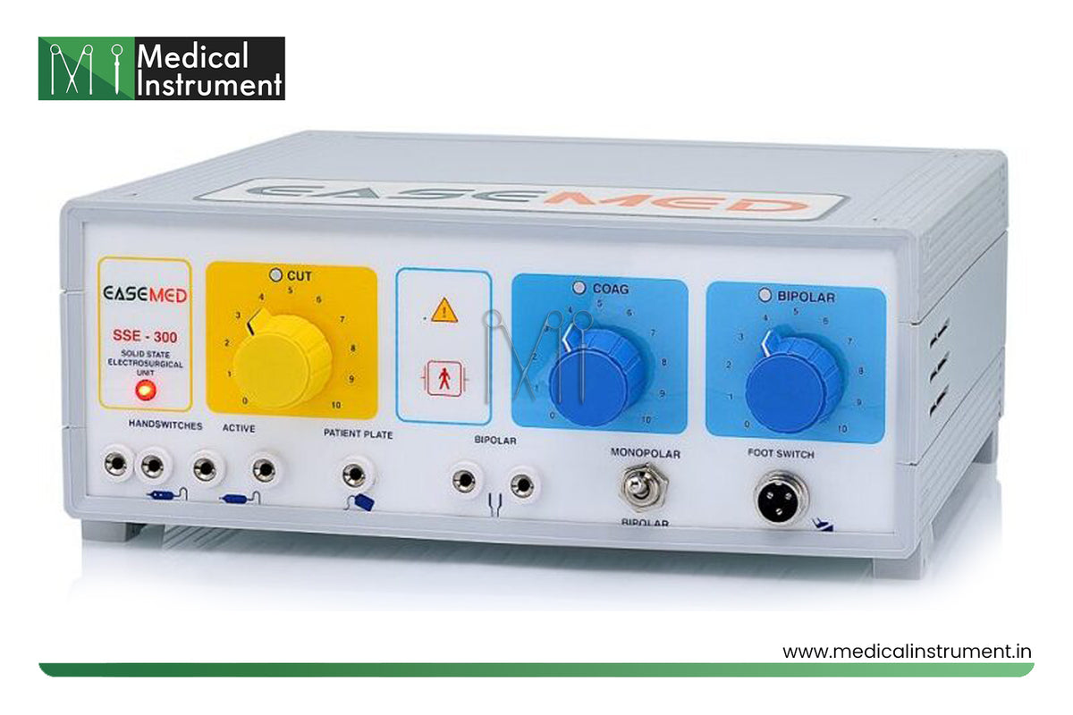 EASEMED | Laparoscopic SSE 300W Analog Cautery Diathermy Machine With Standard Accessories | 1 Year Warranty