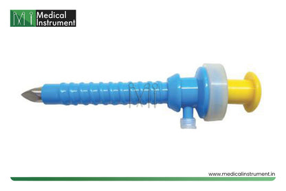 Disposable 10mm Plastic Apple Trocar with Cannula for Laparoscopic Surgery