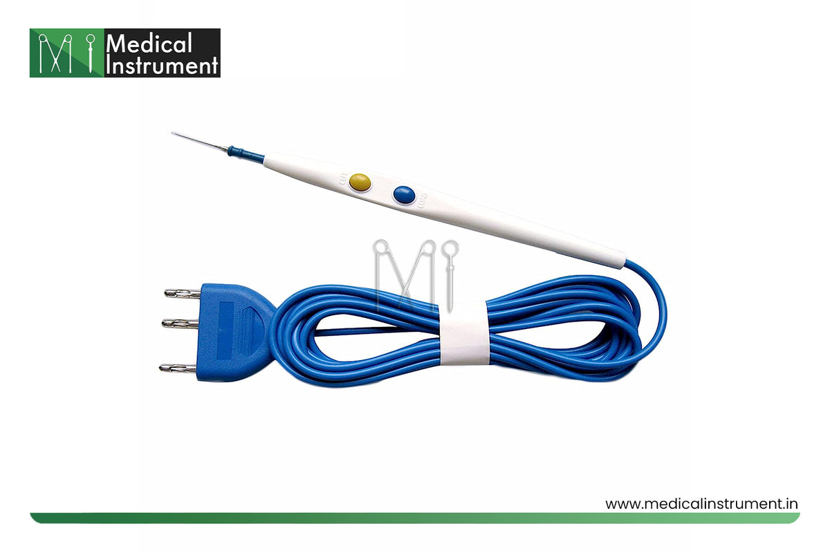 Disposable Electrosurgical Cautery Pencil, Hand Switch, 3m Cable, Sterile EO - Pack 2pcs