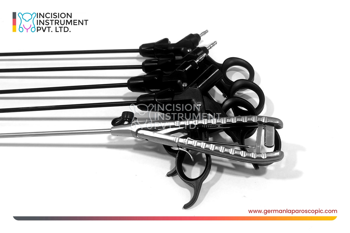 5pcs Karl Storz Type German Laparoscopic Instrument Set 5mm × 330mm