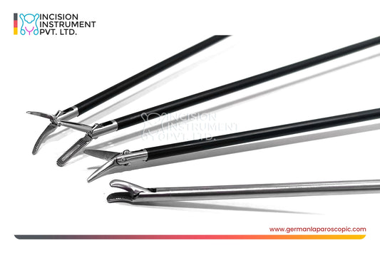 4pcs Karl Storz Type German Laparoscopic Endo Trainer Instrument Set 5mm x 330mm