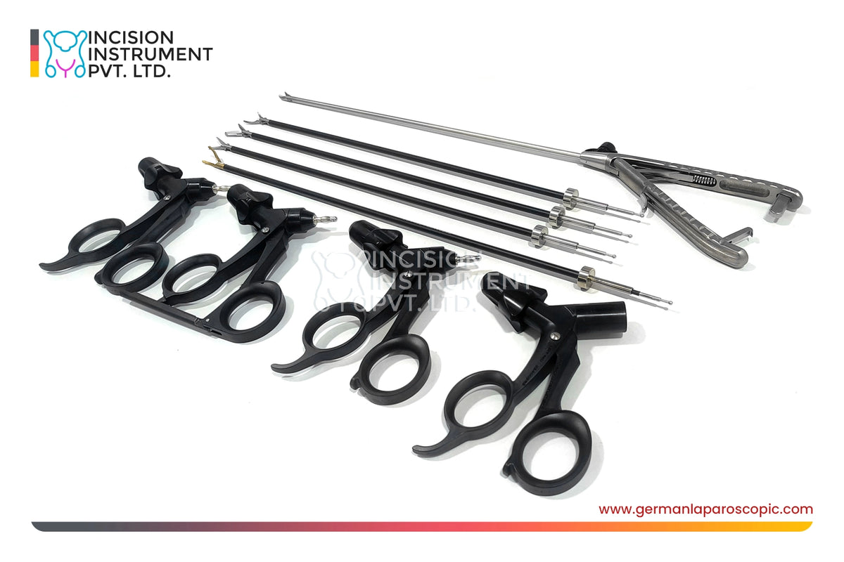 5pcs Karl Storz Type German Laparoscopic Instrument Set 5mm × 330mm