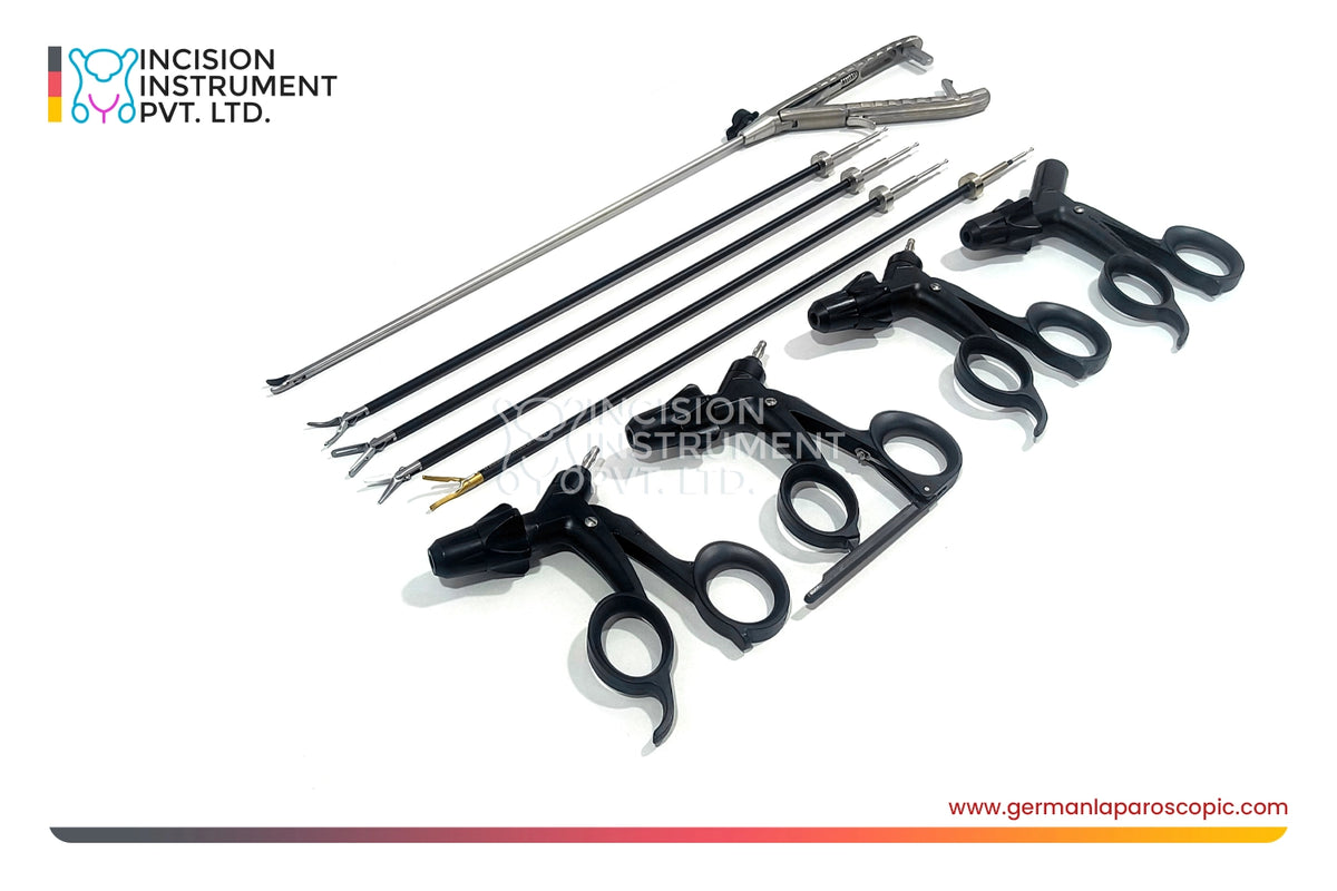 5pcs Karl Storz Type German Laparoscopic Instrument Set 5mm × 330mm