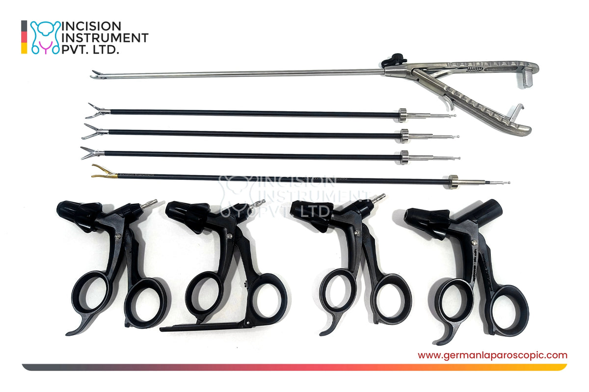 5pcs Karl Storz Type German Laparoscopic Instrument Set 5mm × 330mm