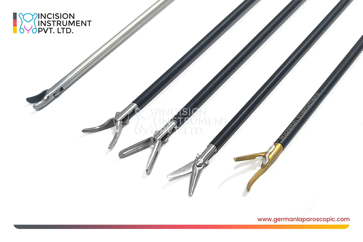 5pcs Karl Storz Type German Laparoscopic Instrument Set 5mm × 330mm