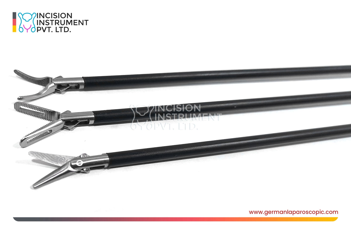 3pcs Karl Storz Type German Laparoscopic Instrument Set 5mm × 330mm