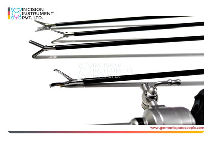 10pcs Karl Storz Type German Laparoscopic Instrument Set 5mm x 330mm