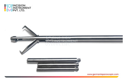 German Laparoscopic Mangeshkar-Type Uterine Manipulator 10mm × 330mm