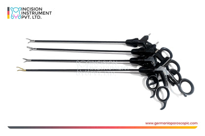 5pcs Karl Storz Type German Laparoscopic Instrument Set 5mm × 330mm