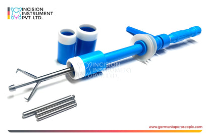 German Laparoscopic Mangeshkar-Type Uterine Manipulator 10mm × 330mm
