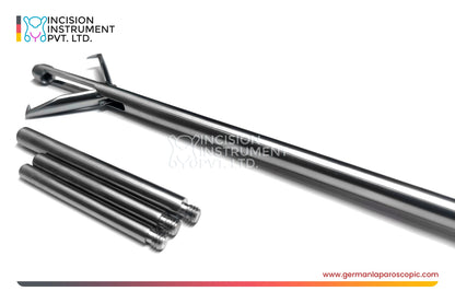 German Laparoscopic Mangeshkar-Type Uterine Manipulator 10mm × 330mm