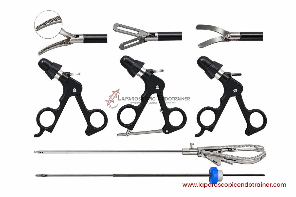 Laparoscopic Full Body Shape | 360° Degree Detachable Camera | Zoom-In Zoom-Out Function | 5 Reusable Instruments | TV , Laptop , Mobile Connection