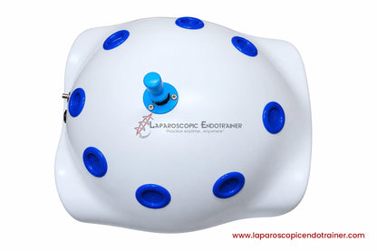 Laparoscopic White Abdomen Shape | 360° Degree Fix HD Camera | 5 Reusable Instruments | TV & Laptop Connection