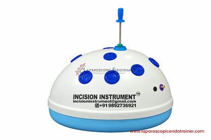 Laparoscopic Oval Egg Anda Shape | 360° Degree Detachable Camera | Zoom-In Zoom-Out Function | 5 Reusable Instruments | TV Connection