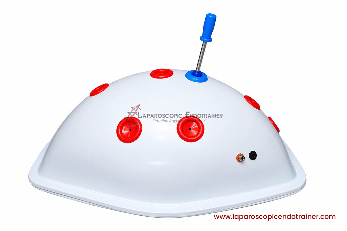 Laparoscopic Ethicon Turtle Shape | 360° Degree Fix HD Camera | 5 Reusable Instruments | TV, Laptop, Mobile & HDMI Connection