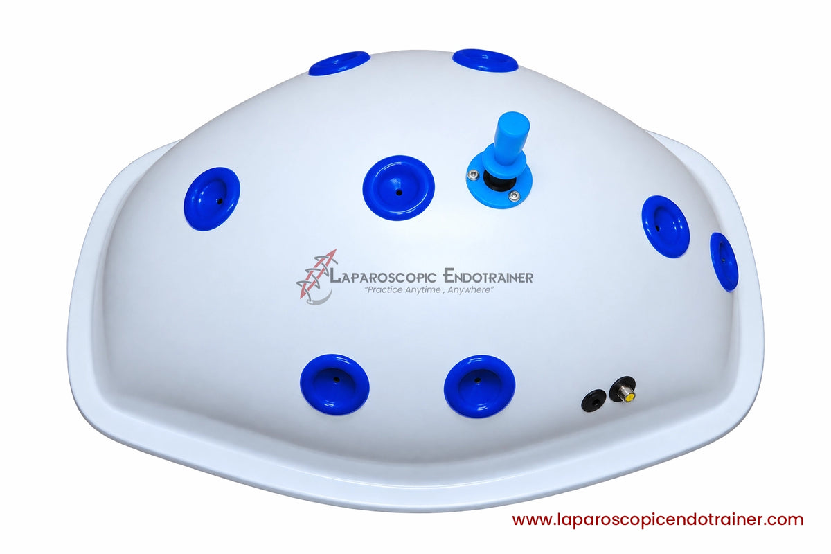 Laparoscopic Ethicon Turtle Shape | 360° Degree Fix HD Camera | 5 Reusable Instruments | TV, Laptop, Mobile & HDMI Connection