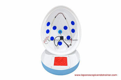 Laparoscopic Oval Egg Anda Shape | 360° Degree Detachable Camera | Zoom-In Zoom-Out Function | 5 Reusable Instruments |  TV, Laptop, Mobile & HDMI Connection