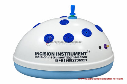 Laparoscopic Oval Egg Anda Shape | 360° Degree Detachable Camera | Zoom-In Zoom-Out Function | 5 Reusable Instruments | TV Connection