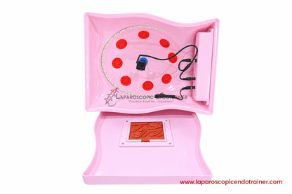 Laparoscopic Full Body Shape | 360° Degree Detachable Camera | Zoom-In Zoom-Out Function | 5 Reusable Instruments | TV , Laptop & Mobile Connection