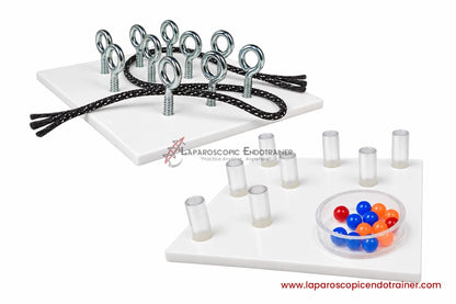 Laparoscopic Oval Egg Anda Shape | 360° Degree Detachable Camera | Zoom-In Zoom-Out Function | 5 Reusable Instruments | TV, Laptop & Mobile Connection
