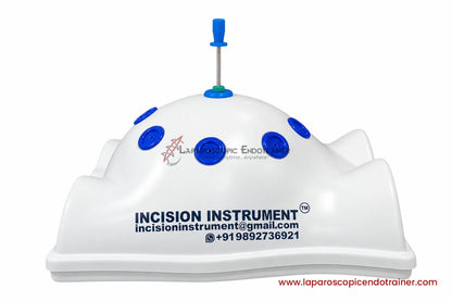 Laparoscopic Full Body Shape | 360° Degree Detachable Camera | Zoom-In Zoom-Out Function | 5 Reusable Instruments | TV Connection