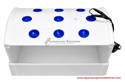 Laparoscopic Box Rectangle Shape | 360° Degree Fix HD Camera | 5 Reusable Instruments | TV, Laptop, Mobile & HDMI Connection