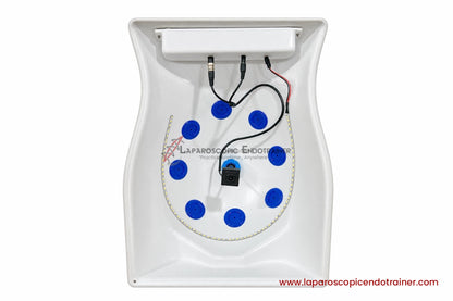 Laparoscopic Full Body Shape | 360° Degree Detachable Camera | Zoom-In Zoom-Out Function | 5 Reusable Instruments | TV Connection