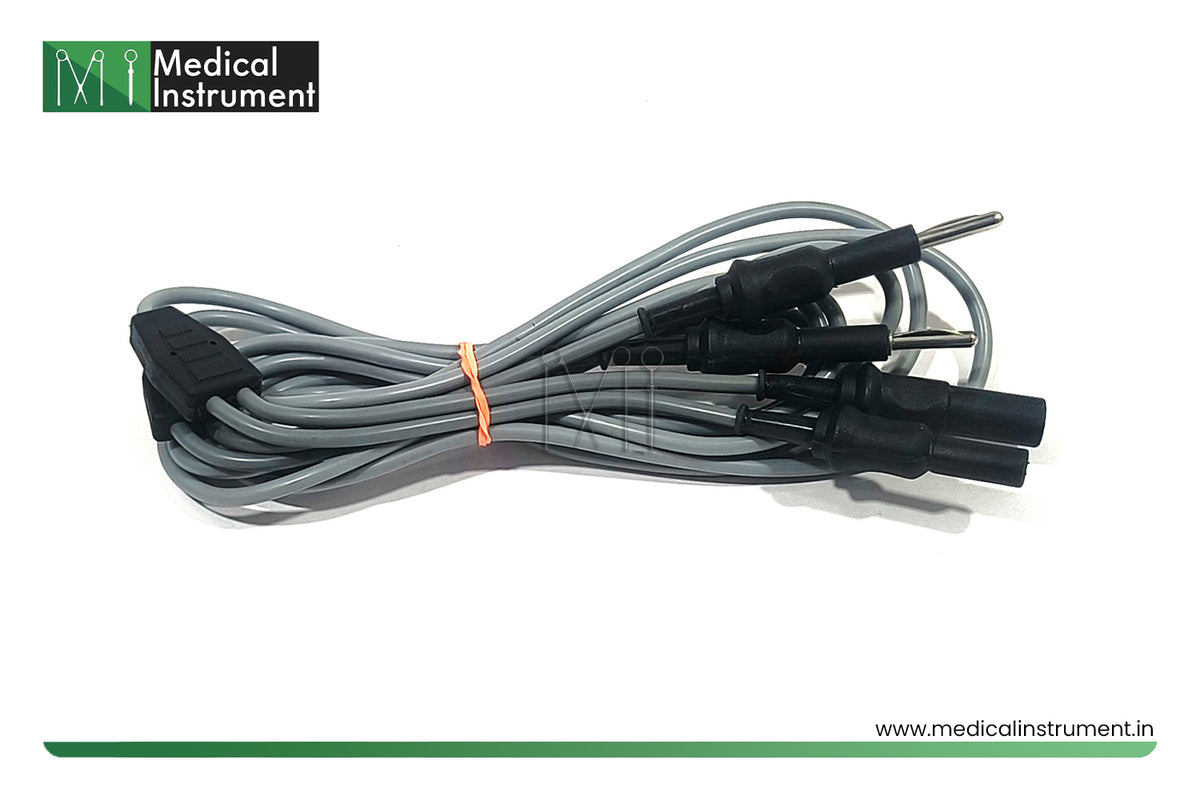 laparoscopic bipolar working element cable cord with 3 meter wire for compatible surgical equipment