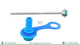 Laparoscopic metal reducer flip-on 10–5mm reusable stainless CE certified