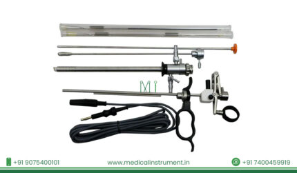 Laparoscopic resectoscope TURP set 24Fr 26Fr monopolar bipolar inner outer sheath with cable reusable stainless CE certified