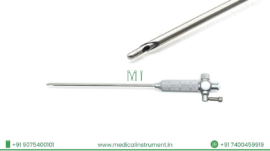 Laparoscopic Veress needle range 80–250 mm stainless reusable CE certified
