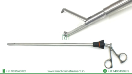 Laparoscopic claw forceps gall grasper 10mm×330mm reusable stainless CE certified