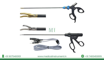 Laparoscopic Wolf Bissinger shearer cutter gold silver jaw 5mm×330mm reusable CE certified